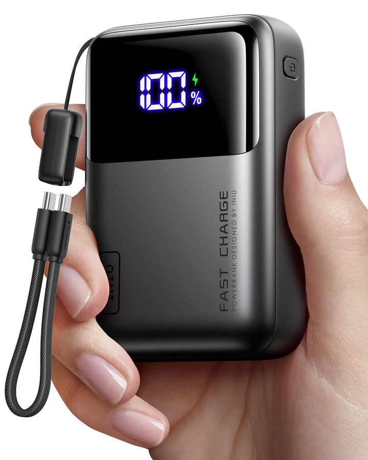 INIU Laptop Power Bank, Klein 65W PD3.0 20000mAh Hochkapazität Powerbank, USB-C EIN & Ausgang Extern