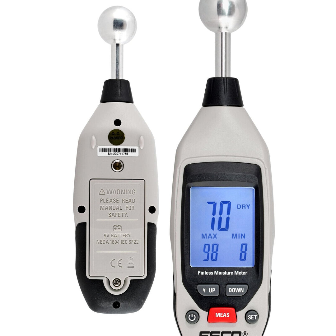 ES-980 Elektronischer Feuchtigkeitsmesser | Feuchtemessgerät für Wände, Holz, Beton, Estrich & Bauma