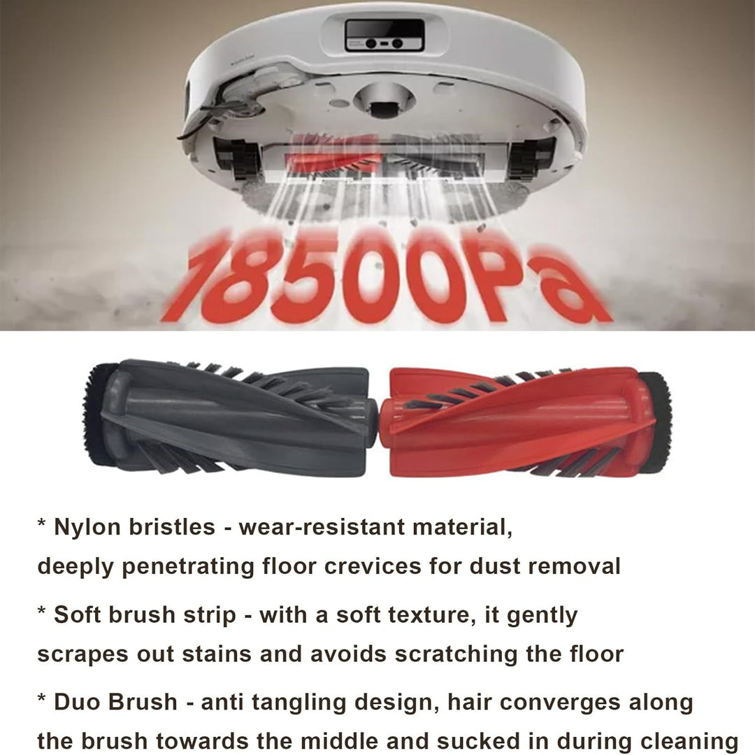 Zubehörset für Roborock Qrevo Curve/Qrevo Edge/Qrevo Curv S5X/ Qrevo Edge S5A/ P20 Pro Saugroboter,
