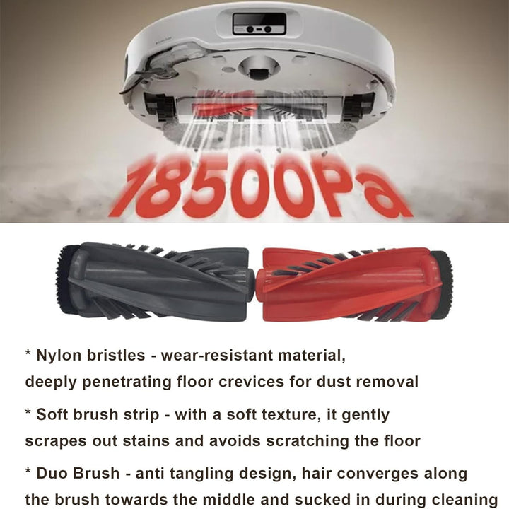Zubehörset für Roborock Qrevo Curve/Qrevo Edge/Qrevo Curv S5X/ Qrevo Edge S5A/ P20 Pro Saugroboter,