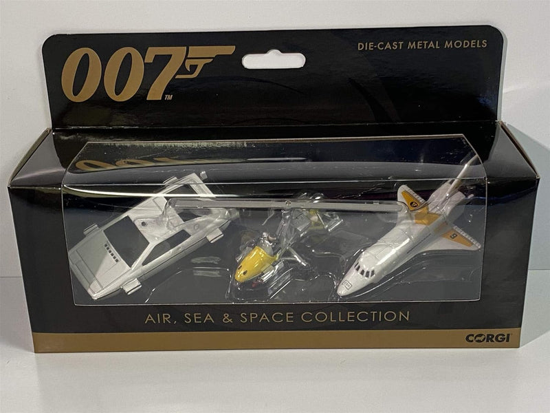 Corgi TY99283 James Bond Collection (Space Shuttle, Little Nellie, Lotus Esprit)