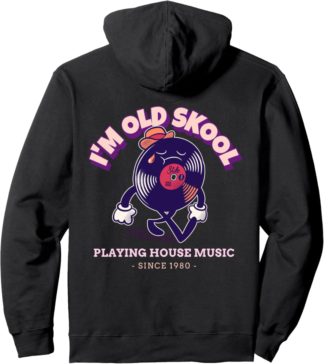 House Music Vinyl-Schallplatte Deep Soulful Pullover Hoodie