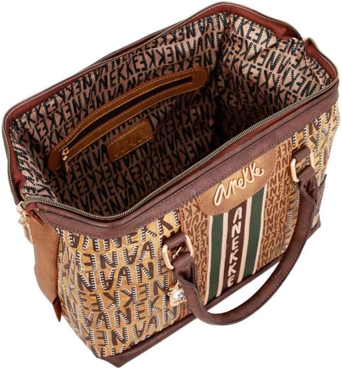 Anekke | Damen-Bowling-Tasche mit Reissverschluss | Accessoires und Accessoires für Damen | Handtasc