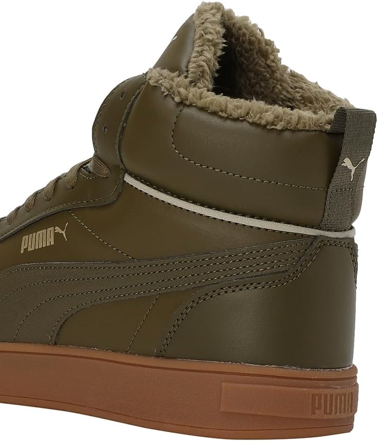 Puma Jungen Puma Caven 2.0 MidSneaker 43 EU Deep Olive Deep Olive Puma Team Gold Pebble Gray, 43 EU