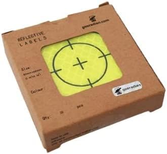 Selbstklebende Reflexzielmarke 40mm - 20 Stück im Set - Reflexfolie, Reflex-Zielplatte Ideal als Geb