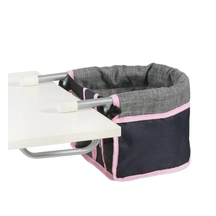 Bayer Chic 2000 - Puppentischsitz, Tischsitz für Puppen, Puppenmöbel, Puppenzubehör, Melange grau, N