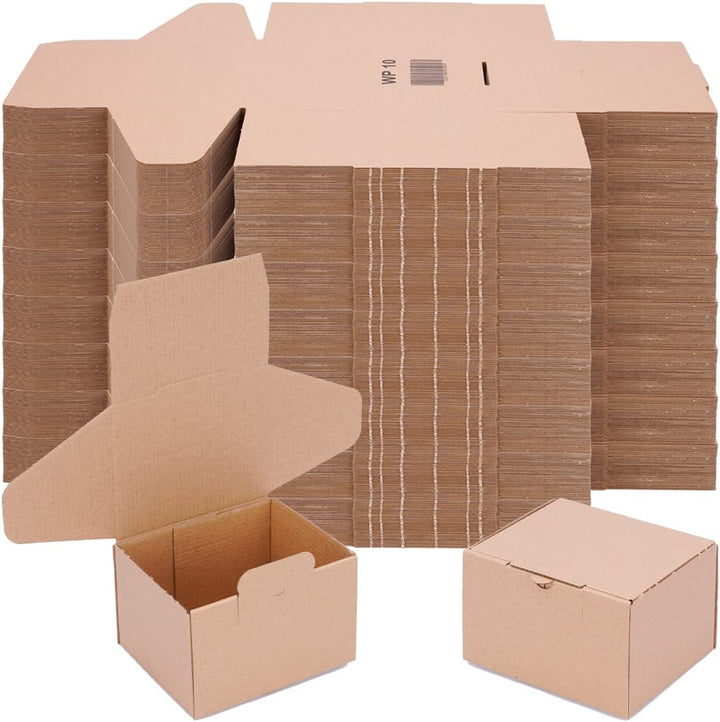 verpacking 500 Versandkartons - 120 x 100 x 80 mm - kleine Kartons für Versand Faltschachteln - Grös