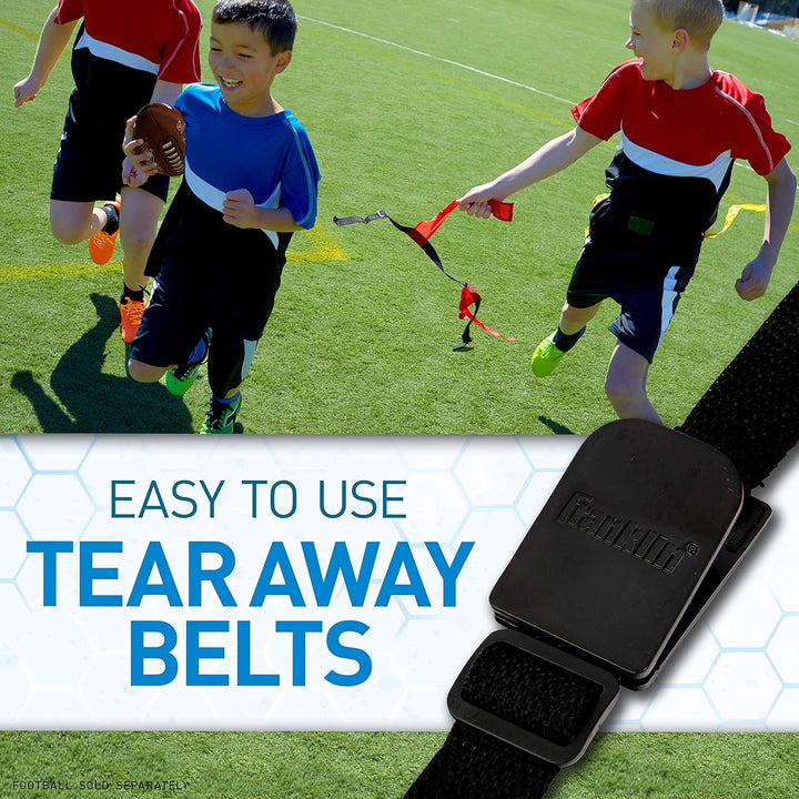 Franklin Sports Youth 8 Player Flagge Fussball-Kit