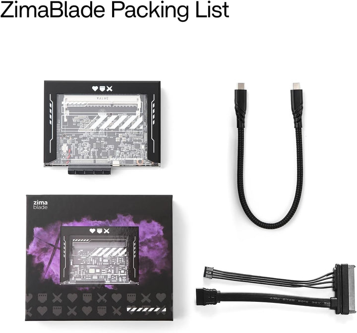 ZimaBlade X86 Singleboard-Server für Cyber Native, gehackbarer persönlicher Server mit PCIe x4, Giga