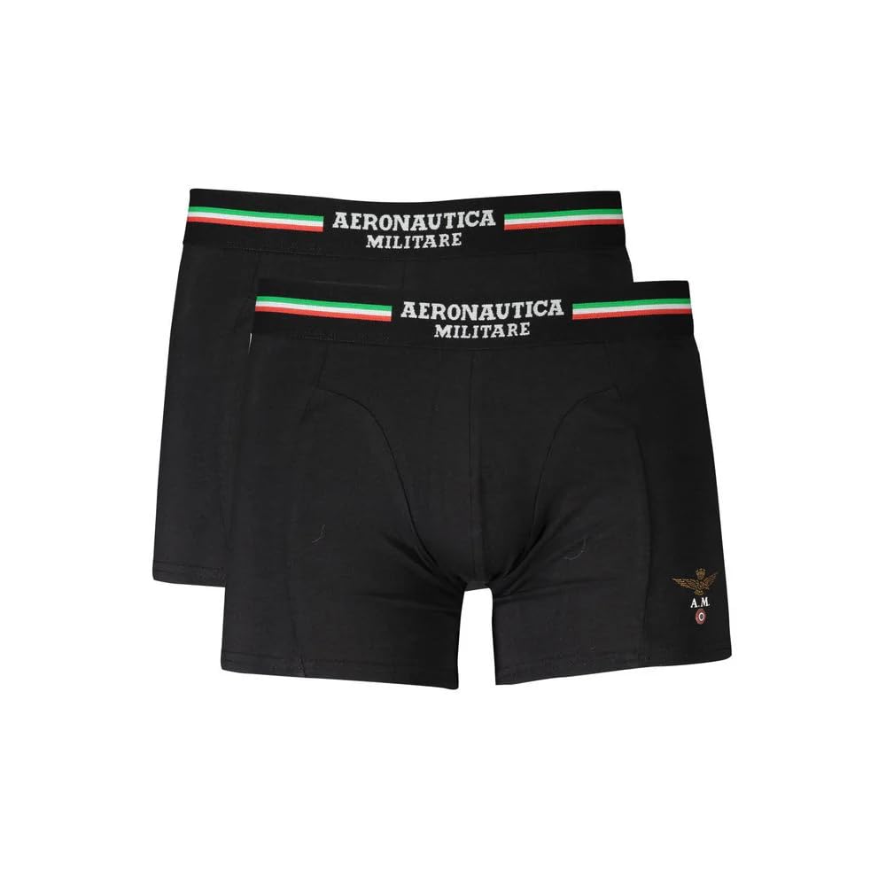 Aeronautica MilSCOBX002J508 Herren-Boxershorts Gr. XXL, Schwarz 34300