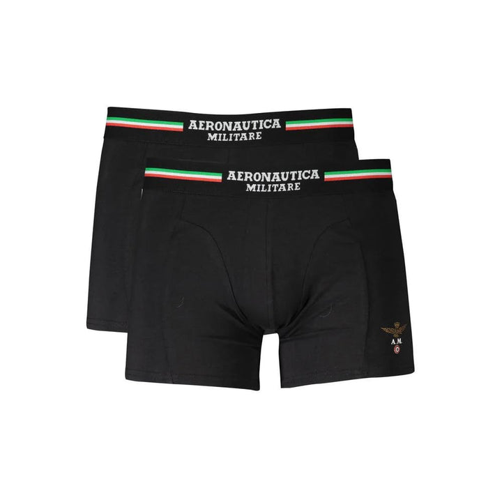 Aeronautica MilSCOBX002J508 Herren-Boxershorts Gr. XXL, Schwarz 34300