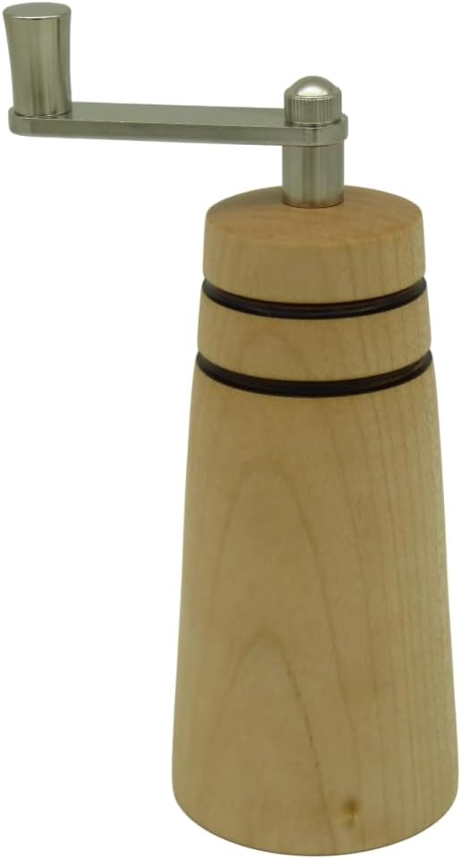 Holz Muskatmühlen Unikate handgemacht aus Edelhölzern | handgedrechselt | kleine Ausführung | manuel