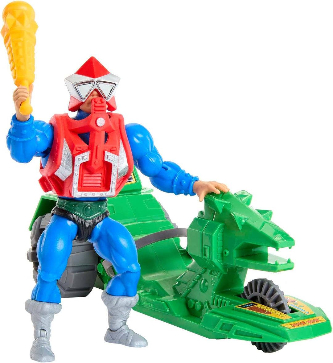 Masters of the Universe Origins Fahrzeug und Actionfigur Ground Ripper und Mekaneck, inspiriert von