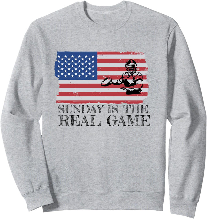 Sonntag ist Spieltag im American Football Sweatshirt