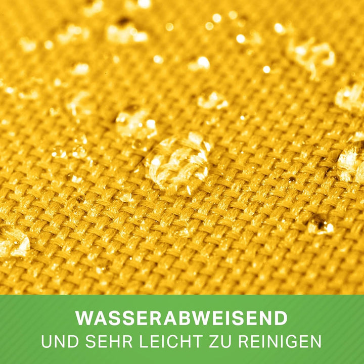 Green Bean Sitzsack-Hocker 45x25cm mit EPS-Perlen Füllung - Fusshocker Fusskissen Sitz-Pouf für Sitz