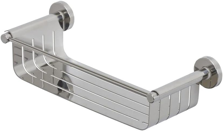 Tiger 303530300 Boston Schwammkorb gross poliert Edelstahl Poliert Gross Single, Edelstahl Poliert G