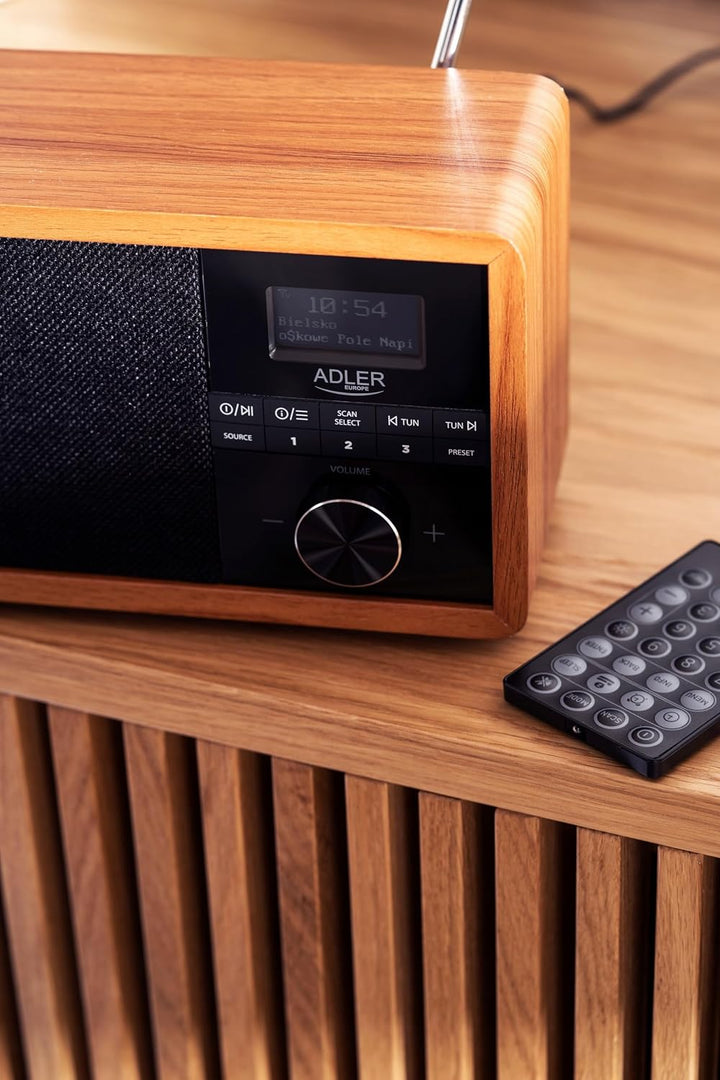 Adler AD 1184 DAB-Radio, UKW-Radio, Radio mit Bluetooth, USB