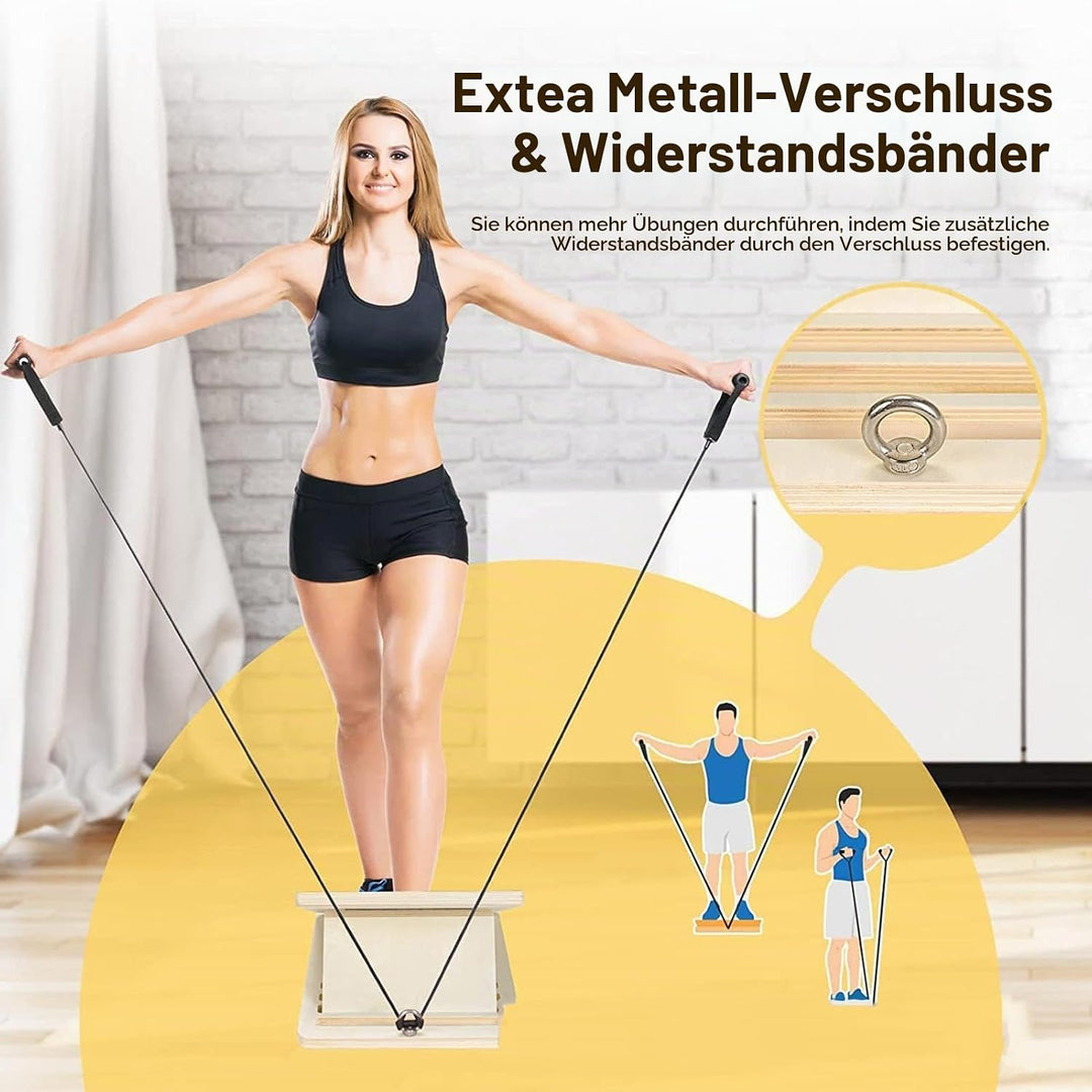 Wadendehner Aus - Professionelles Schrägbrett Aus, Einstellbares &amp; Rutschfestes Schrägbrett, Schrägt
