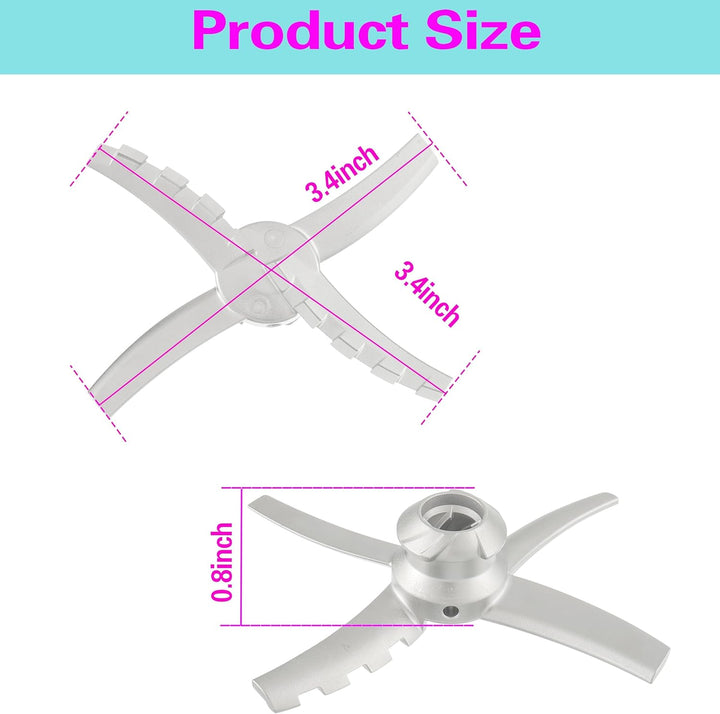 CDDCWZ Ersatz-Paddelklinge für Eismaschinen der Ninja Creami NC500-Serie, Ersatzteile Klinge für Nin