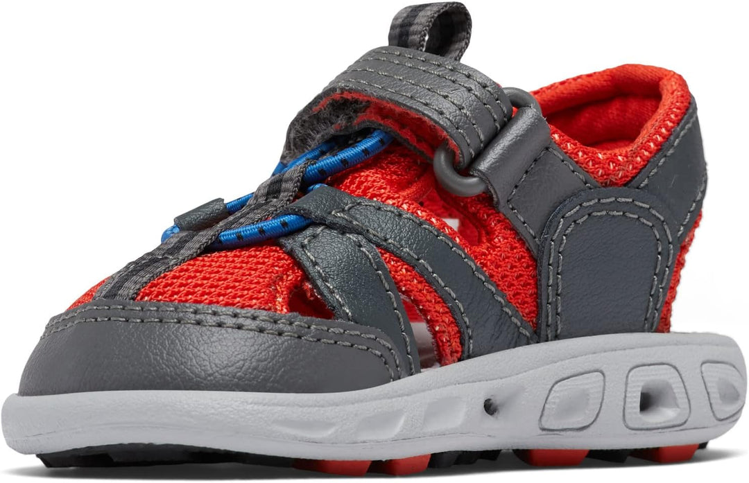 Columbia Jungen Youth Techsun Wave Aqua Schuhe 33 EU Grau Dark Grey X Spicy, 33 EU Grau Dark Grey X