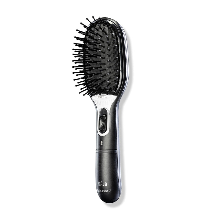 Braun Satin Hair 7 IONTEC Haarbürste, Haarbürste mit Ionentechnologie zur Förderung des Glanzes, BR7