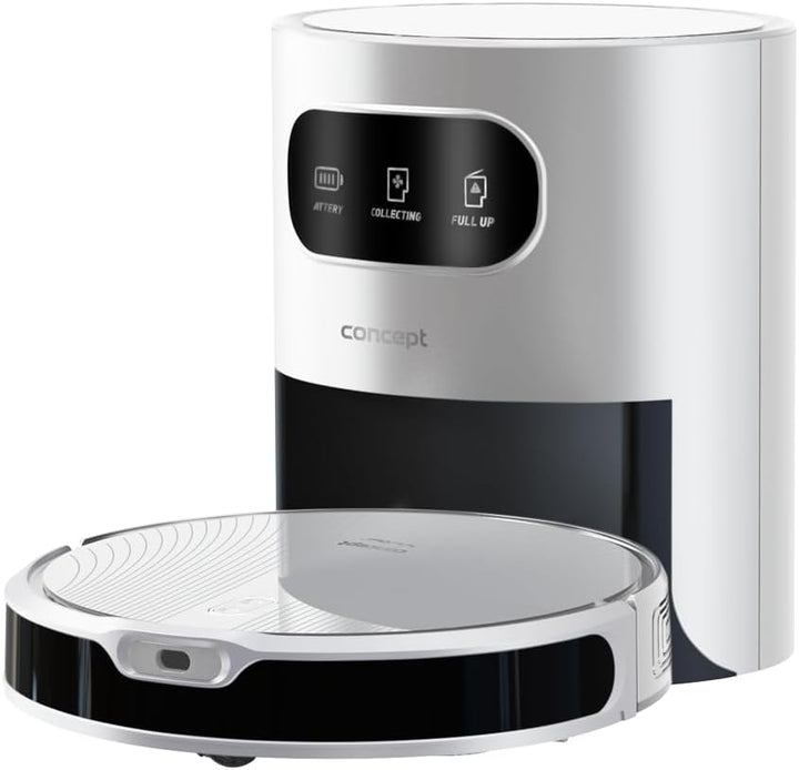 Concept VR3350 Saugroboter mit Wischfunktion 2in1 Perfect CLEAN Laser, Weiss
