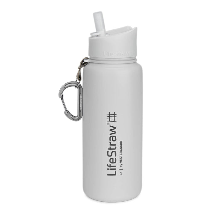 LifeStraw Go Stainless Steel (white), 710 ml Weiss, Weiss