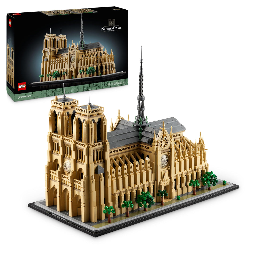 LEGO Architecture Notre-Dame de Paris, Sammlerstück für Erwachsene, Souvenir aus Frankreich, Geschen