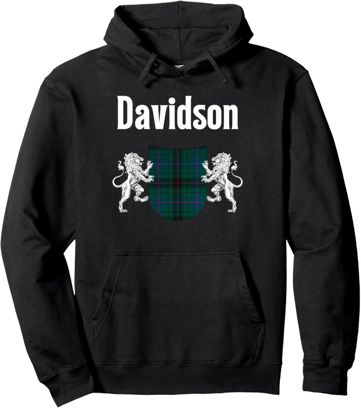 Davidson Clan Schottisches Wappen, Tartan Pullover Hoodie