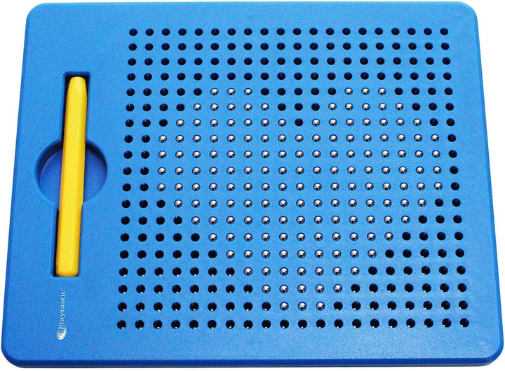 Magnetmaltafeln: 2er-Set magnetische Reise-Zeichentafeln, blau, 17,5 x 21,5 x 1,2 cm (Tafel)