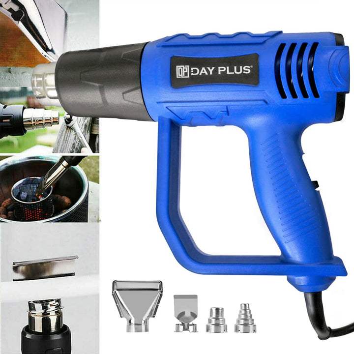 Heissluftgebläse 2000 W, 2 Heizstufen von 300-600°C, inkl. 4 Heizdüsen - Heissluftgebläse, Heissluft
