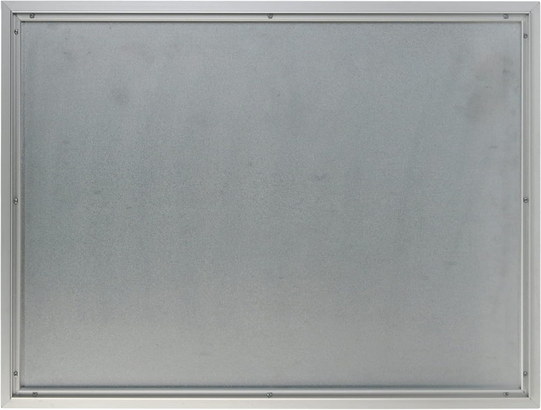 Desq Wochenplaner | Magnethaftend | Ultradünner Aluminiumrahmen | 45 x 60 cm, Weiss, 4320 45x60, 45x