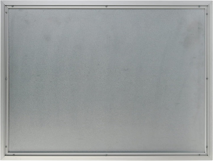 Desq Wochenplaner | Magnethaftend | Ultradünner Aluminiumrahmen | 45 x 60 cm, Weiss, 4320 45x60, 45x