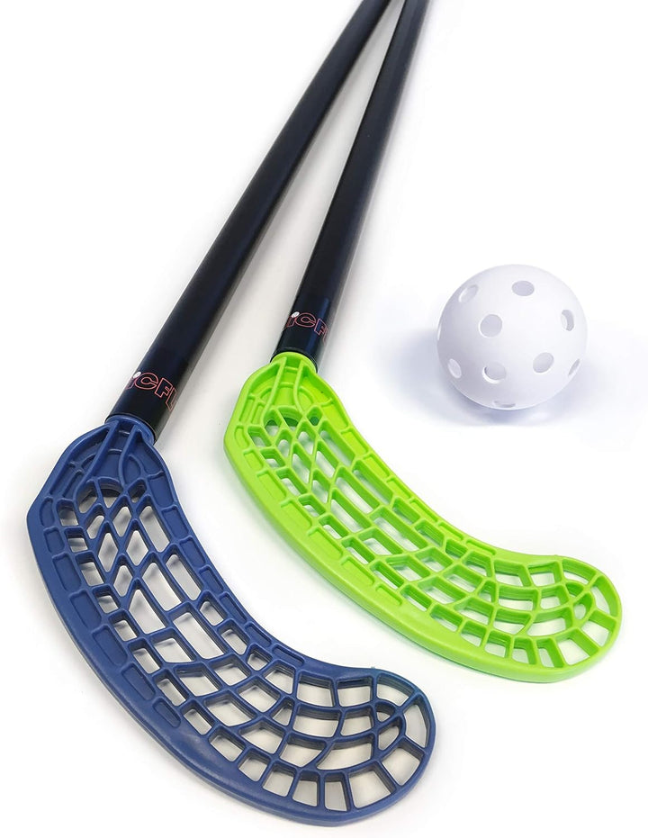 VICFLOOR Floorball Hockey Start Set 85 inkl 12 Schläger + 6 Bälle, 12 Schläger + 6 Bälle