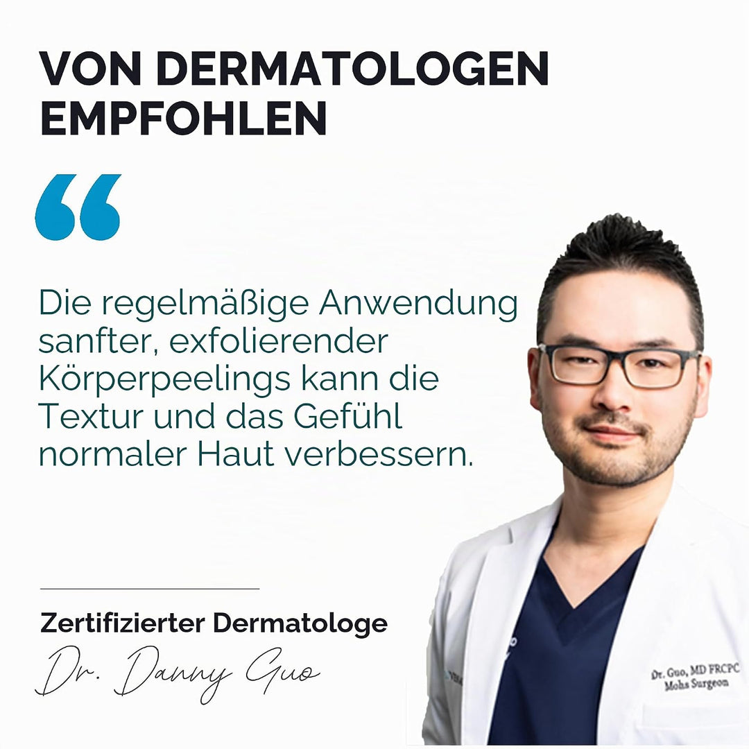 Uriage Körperpeeling-Creme mit Natürlichen Kieselerde-Perlen - 3-in-1: Peeling, macht weich &amp; glätte