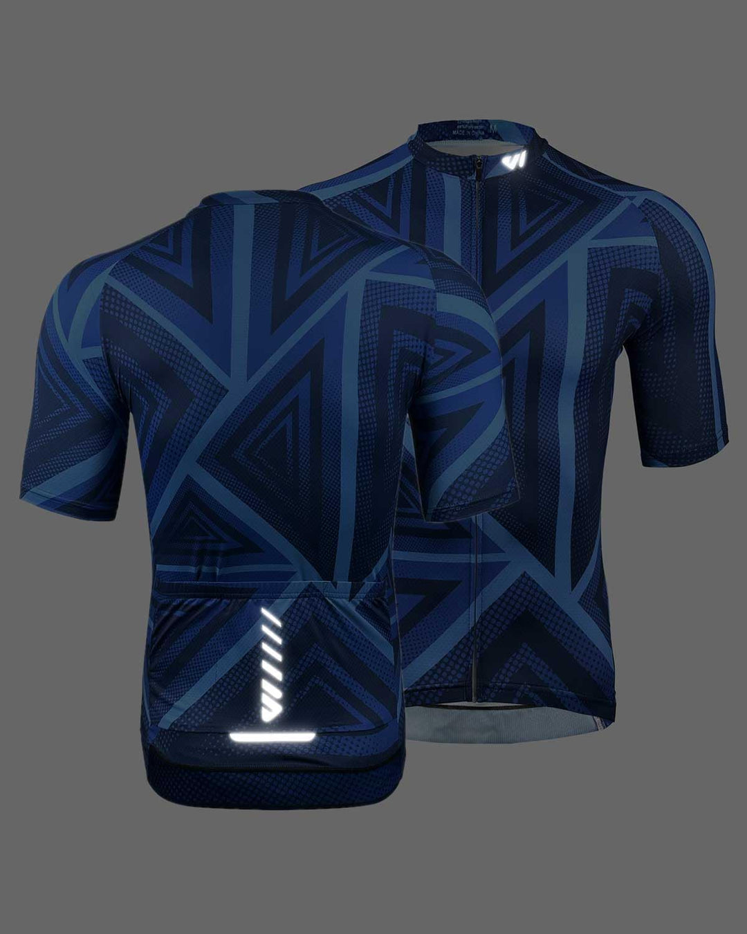 Wulibike Radtrikot Herren Langarm - Rennrad Trikot Herren Reissverschluss mit Taschen, Sommer Atmung