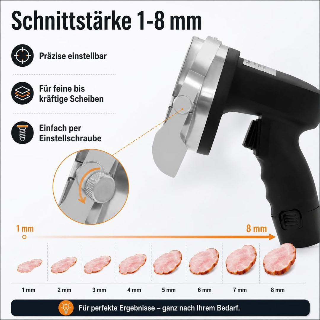 80w Kebabmesser, kabellos dönerschneider elektrisches dönermesser schnelles Schneiden döner kebab me