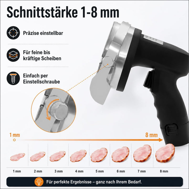 80w Kebabmesser, kabellos dönerschneider elektrisches dönermesser schnelles Schneiden döner kebab me