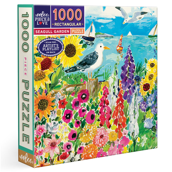 eeBoo PZTSE2 Lobsters, 1000 Teile, Seagull Garden – Puzzle für Erwachsene aus recyceltem Karton Mehr
