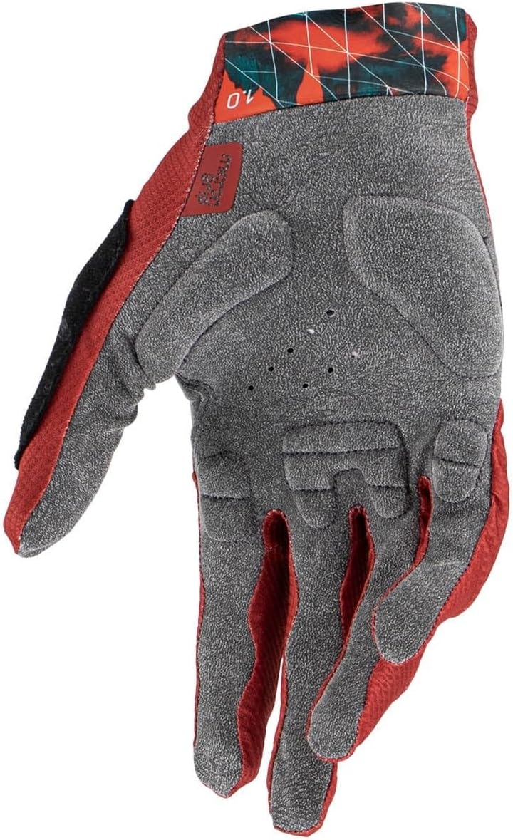 Leatt Men's MTB 1.0 Gloves (Padded Palm) S Lava, S Lava