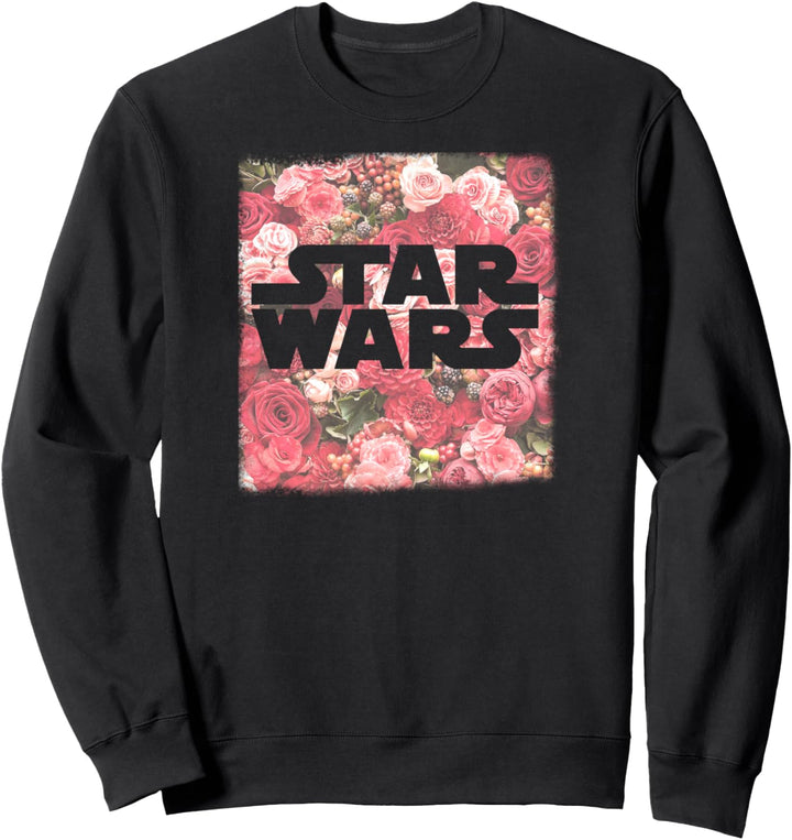 Star Wars Floral Block Logo Sweatshirt