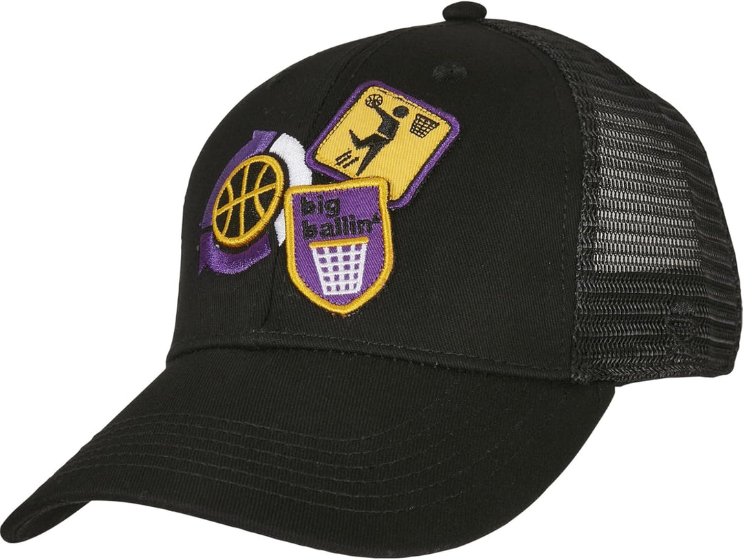 Cayler & Sons Baller Patches Trucker Cap, Unisex Baller Kappe mit Front Patches, Einheitsgrösse, erh