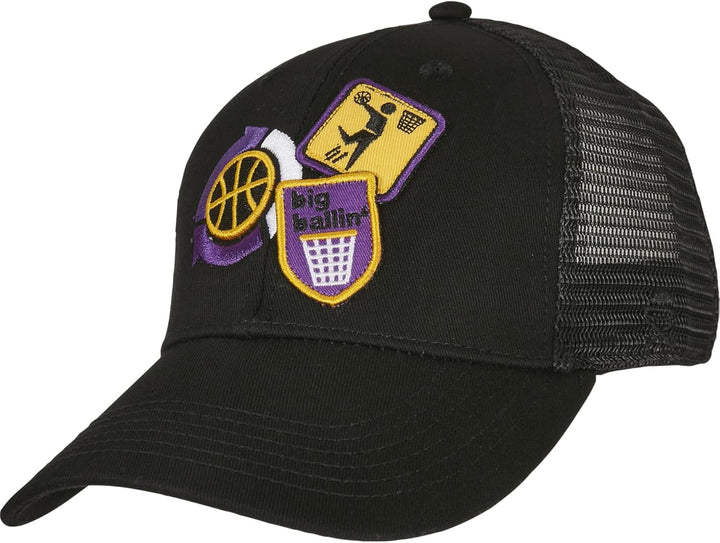 Cayler & Sons Baller Patches Trucker Cap, Unisex Baller Kappe mit Front Patches, Einheitsgrösse, erh