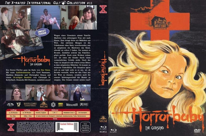 Horrorbaby - The Godsend UNCUT - 2-Disc Mediabook ( Cover A ) - limitiert & nummeriert auf 333 Stück