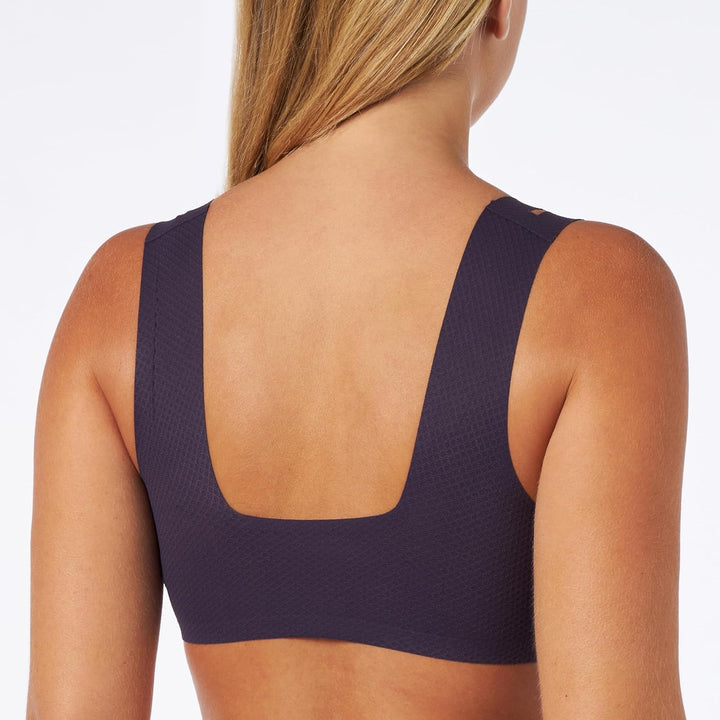 Sloggi Damen Zero Feel Flow Bralette Bustier, Blueberry