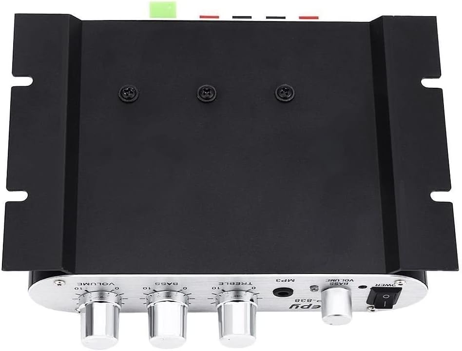 LP-838 MINI Digital Car Power Amplifier 2.1CH 20W 2x15W Hi-Fi MP3 MP4 Stereo Booster DVD Motorrad Ho