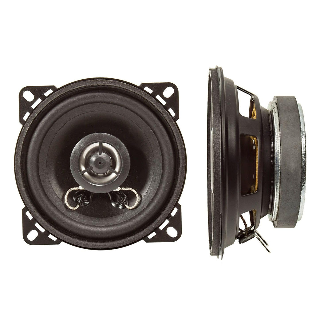tomzz Audio 4000-998-1 TA 10.0 Pro Koaxial 2-Wege Lautsprecher Set 100mm 40 Watt Lautsprecher Satz