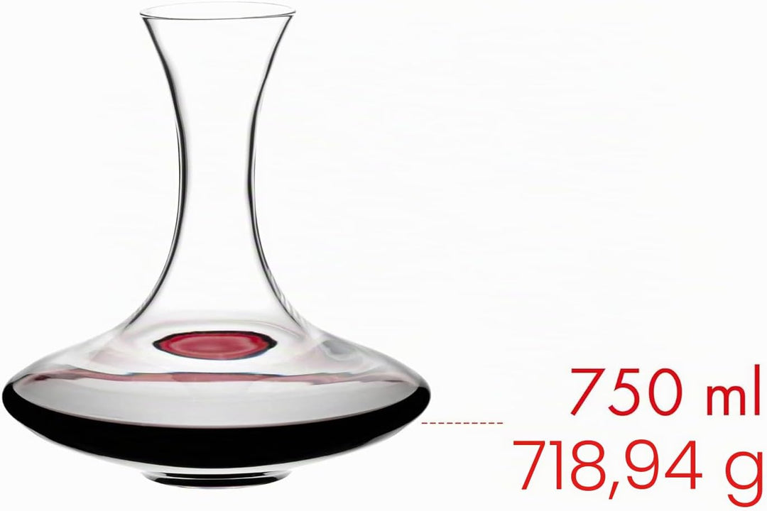 RIEDEL Ultra Dekanter - Kristallglas - 750ml (voll) - 1 Stück - 2400/14 - Handmade Decanter - Karaff