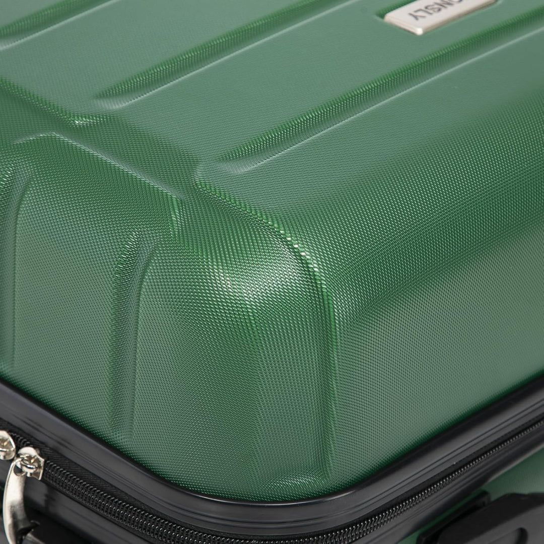 Trolley Reisekoffer Set, Koffer Suitcase, Rollkoffer Handgepäck Hartschalenreisekoffer mit Zahlensch