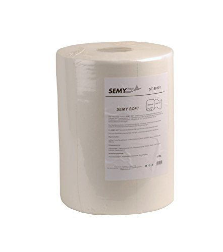 Semy Top Spezial-Putztuchrolle, weiss, 32 x 37 cm, 300 Blatt, 1er Pack (1 x 1 Stück)